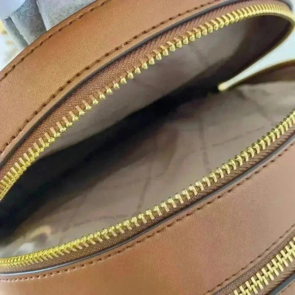 NWT Michael Kors Jaycee Medium Zip Pocket Backpack Brown - Picture 10 of 10